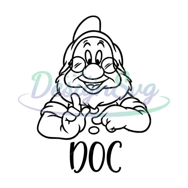 doc-the-snow-white-7-dwarfs-svg
