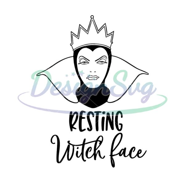 resting-witch-face-evil-queen-regina-svg
