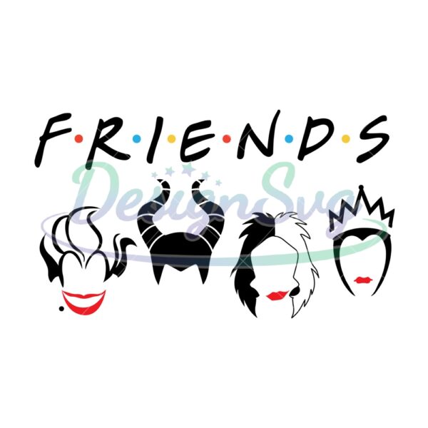 disney-villains-friends-svg