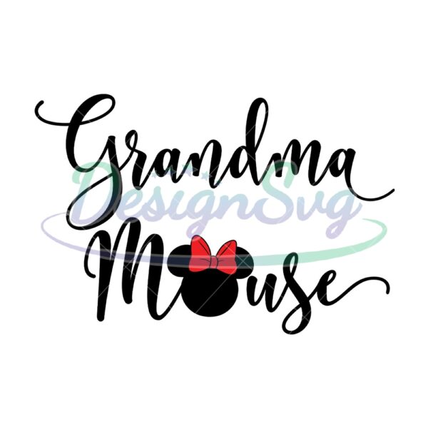 grandma-minnie-mouse-svg
