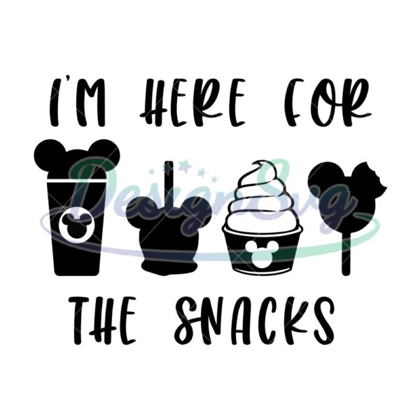 im-here-for-the-snacks-svg