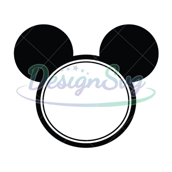 black-white-mickey-mouse-head-svg