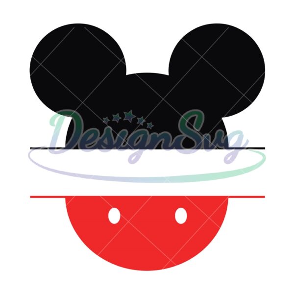 red-black-mickey-mouse-head-svg