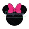 pink-bow-minnie-mouse-head-svg