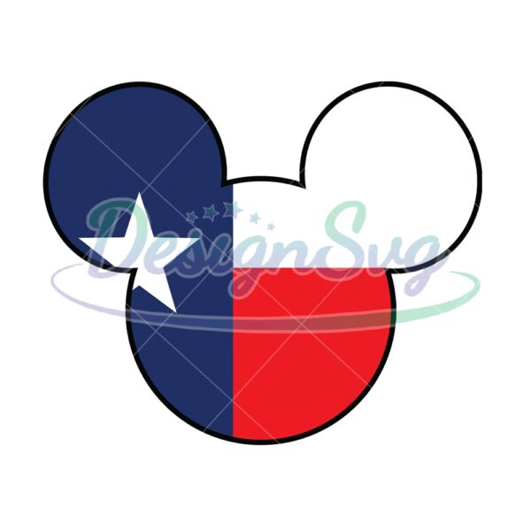 mickey-mouse-head-flag-of-texas-svg