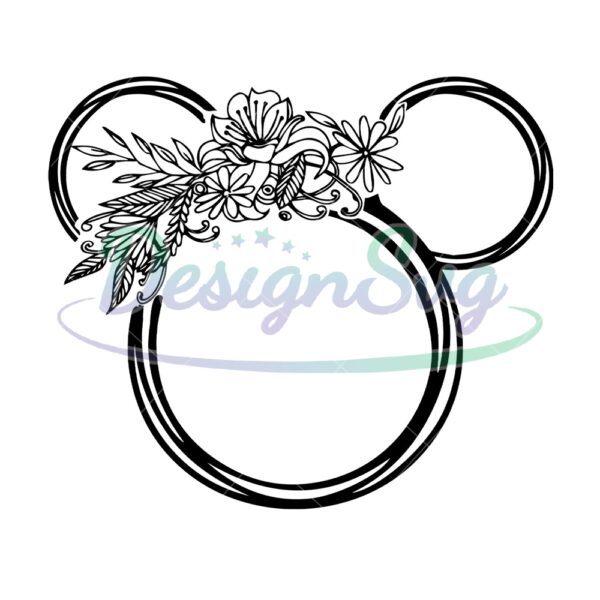 mickey-mouse-flower-head-svg