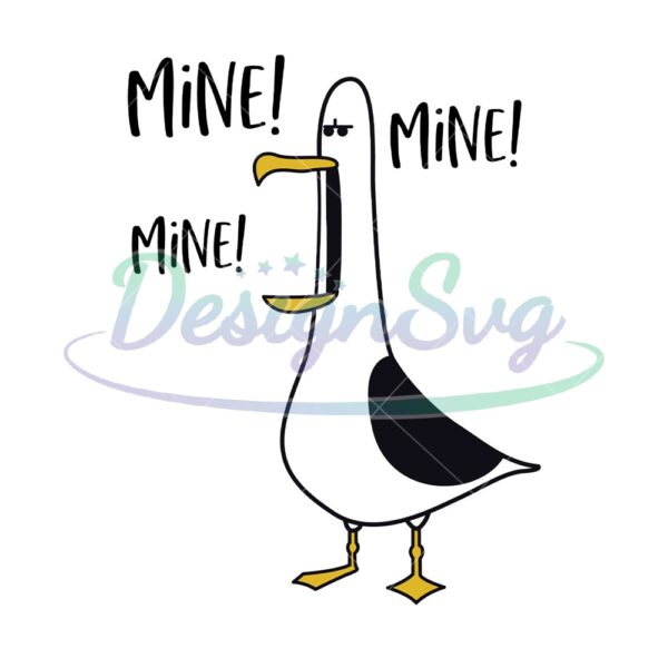 mine-mine-mine-finding-nemo-seagull-svg