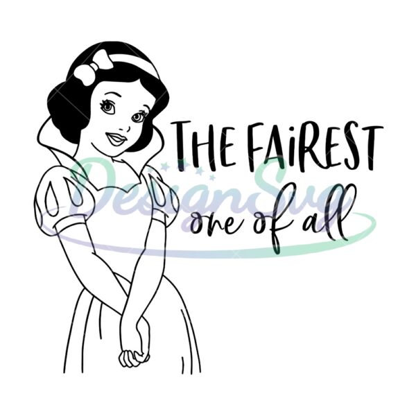 the-fairest-one-of-all-snow-white-svg