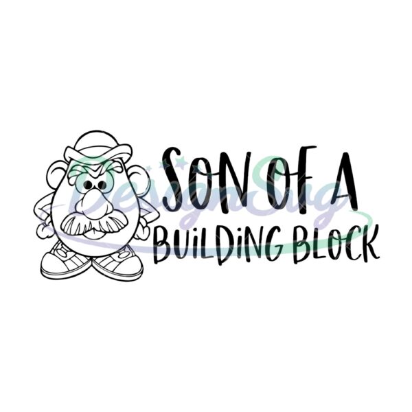 son-of-a-building-block-svg