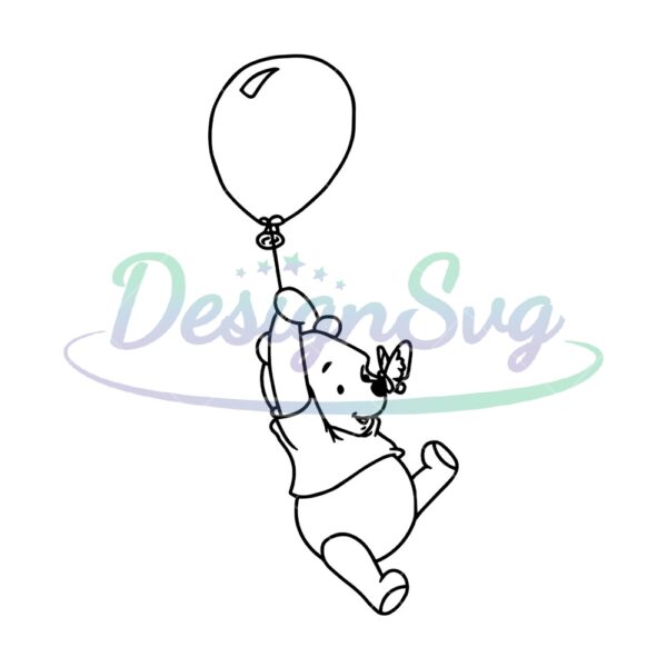 winnie-the-pooh-poohlah-balloon-svg