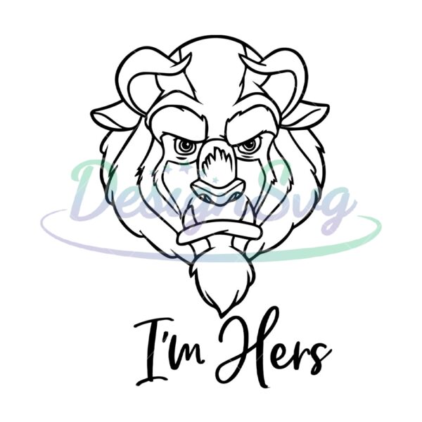 im-hers-beauty-and-the-beast-disney-svg