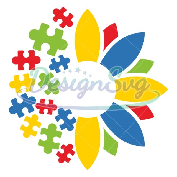 autism-awareness-sunflower-puzzle-svg