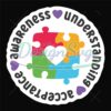 understanding-acceptance-awareness-round-sticker-svg