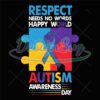 respect-need-no-words-happy-autism-ribbon-puzzle-png