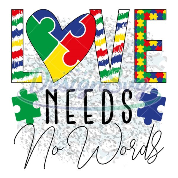 love-needs-no-words-autism-puzzle-svg