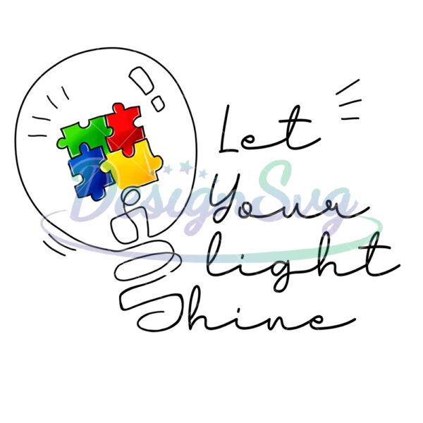 let-you-light-shine-autism-puzzle-png