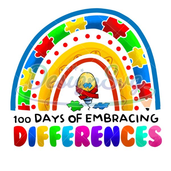 100-days-of-embracing-different-autism-rainbow-png