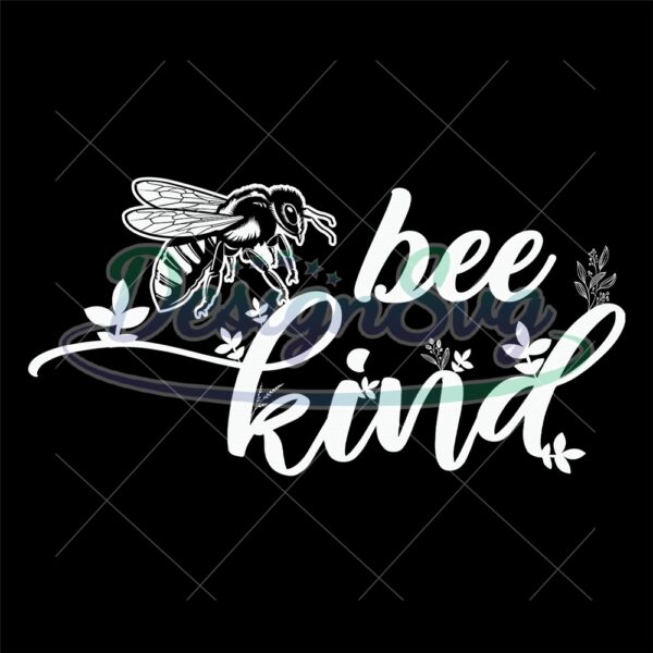 bee-kind-kindness-positive-quotes-clipart-svg