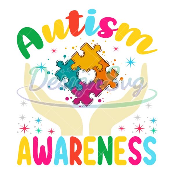 autism-awareness-day-glitter-hand-puzzle-svg