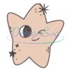 Cartoon Kawaii Star Patriotic Icon SVG