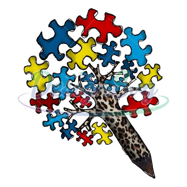 autism-awareness-puzzle-piece-pencil-tree-png