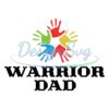 autism-warrior-dad-rainbow-hand-puzzle-svg