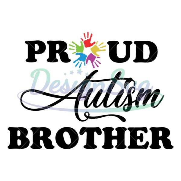 proud-autism-brother-rainbow-hand-puzzle-svg