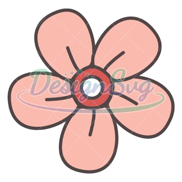 cartoon-pink-flower-4th-of-july-patriotic-day-svg