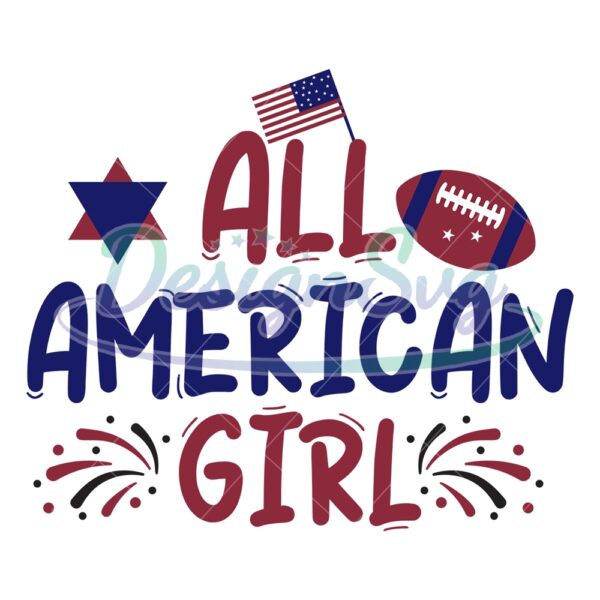 all-american-girl-4th-of-july-sport-svg