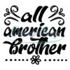 All American Brother Patriotic SVG