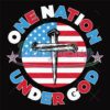 One Nation Under God American Flag SVG