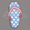 Patriotic Flip Flops 4th Of July SVG