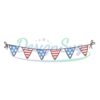 Patriotic Bunting Garland Flag SVG