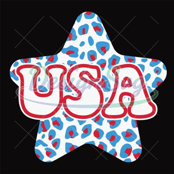 usa-patriotic-day-leopard-star-svg