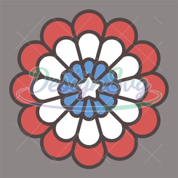 patriotic-bunting-flower-4th-of-july-day-svg