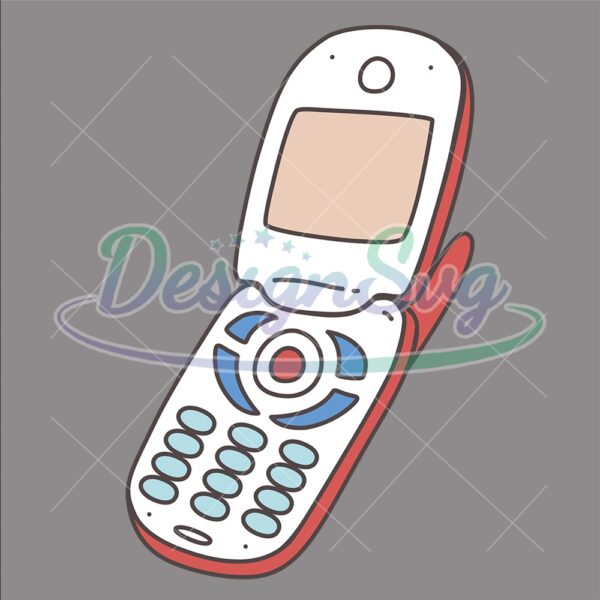 Patriotic Red White And Blue Cellphone SVG
