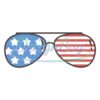 Patriotic American Sunglasses 4th Of July SVG