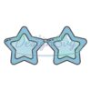 Patriotic Star Shape Sunglasses SVG