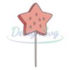 Patriotic Star Shape Watermelon SVG