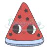 Patriotic Kawaii Watermelon SVG