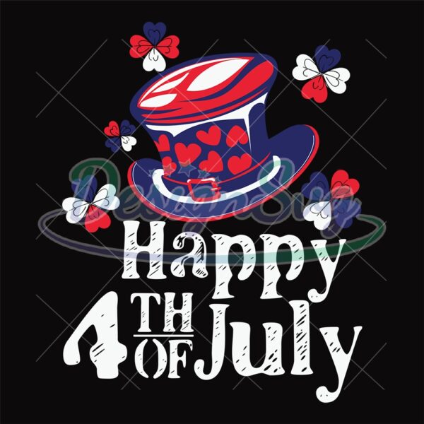 uncle-sam-hat-4th-of-july-day-svg