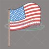 Waving American Flag Patriotic SVG