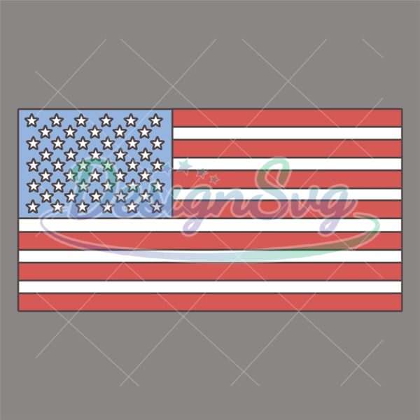 American Flag 4th Of July Patriotic SVG