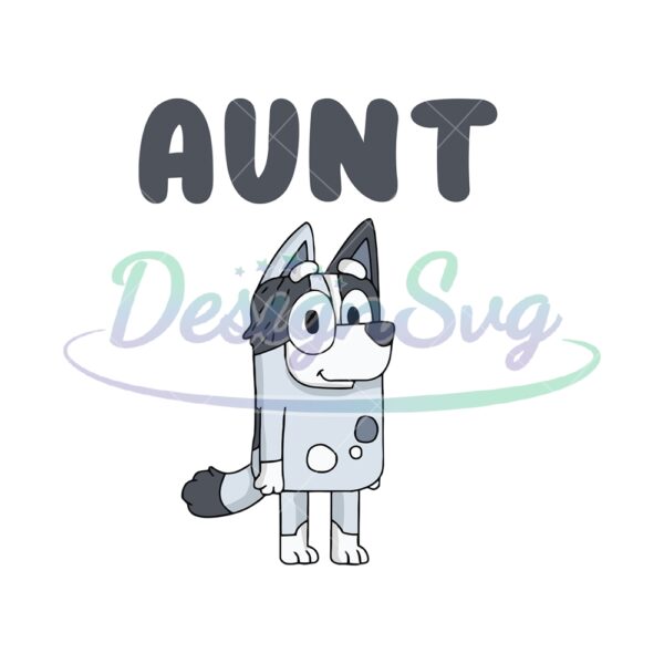 aunt-trixie-heeler-bluey-dog-family-svg