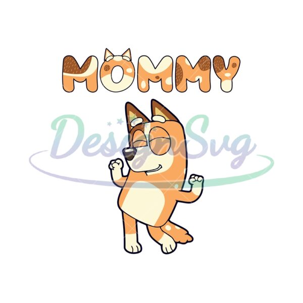 mommy-chilli-heeler-bluey-puppy-family-svg