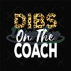 DIBS On The Coach Leopard Baseball PNG