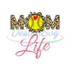 Mom Life Leopard Sunflower Plaid Heart PNG