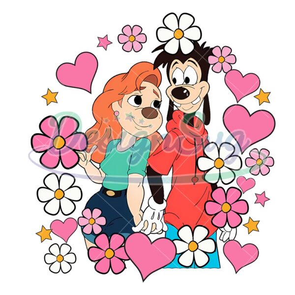 valentine-day-couple-max-and-roxanne-floral-png