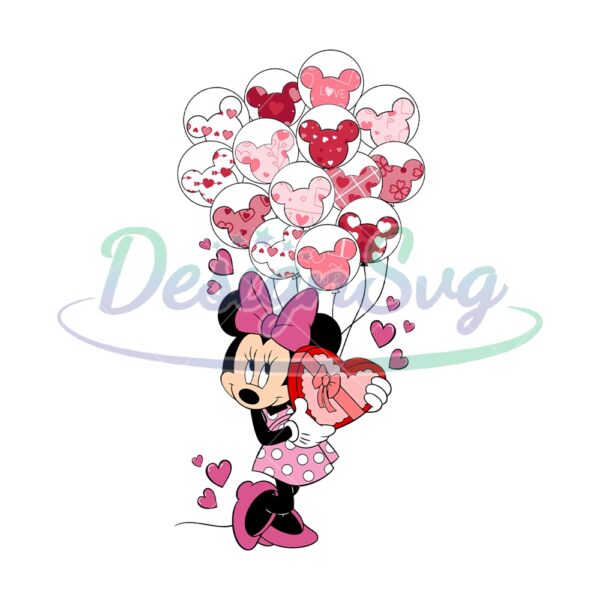 minnie-pink-valentine-gift-balloon-png