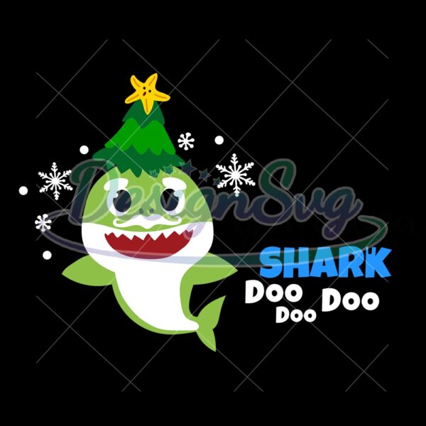 christmas-tree-baby-shark-doo-doo-svg
